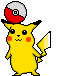 Picture of Pikachu and a Poke Ball